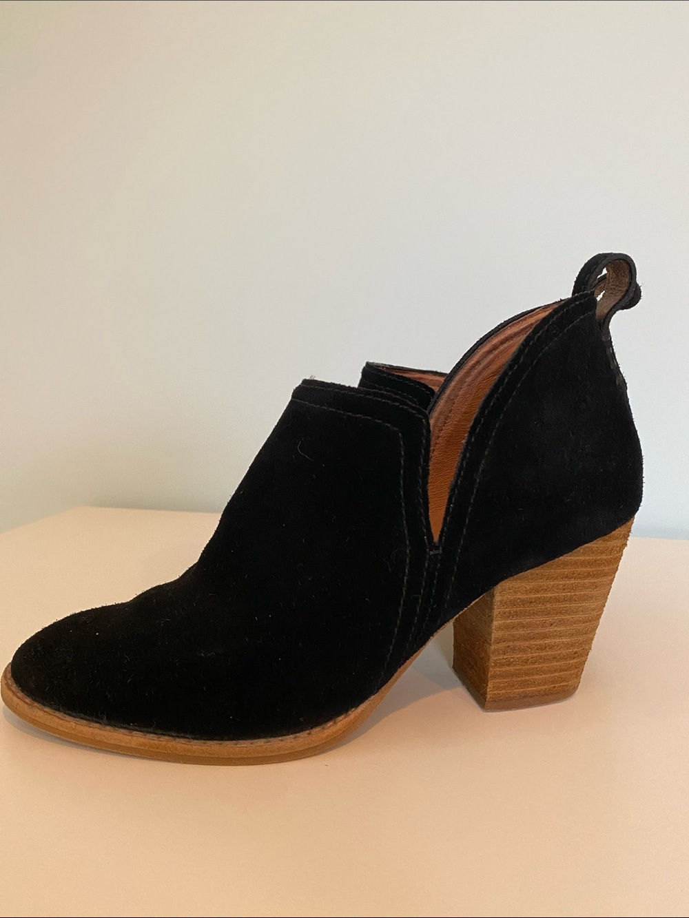 Jeffrey Campbell Black Suede Rosalee boots